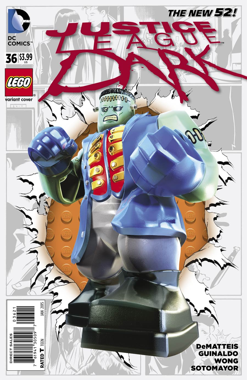 Illustration for article titled Week four of DC Comics Lego variant covers